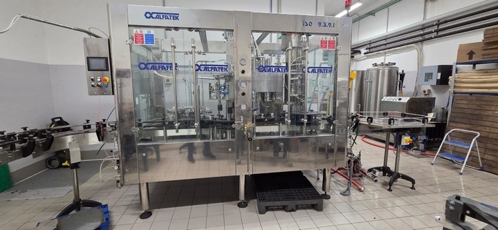 Used Filling Monoblock Alfatek TBC Isobaric 1.300 bph 4