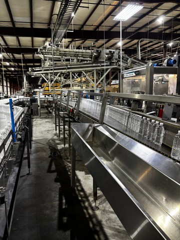 Used 2009 Complete Bottling Line PET KHS 72.000 bph 17