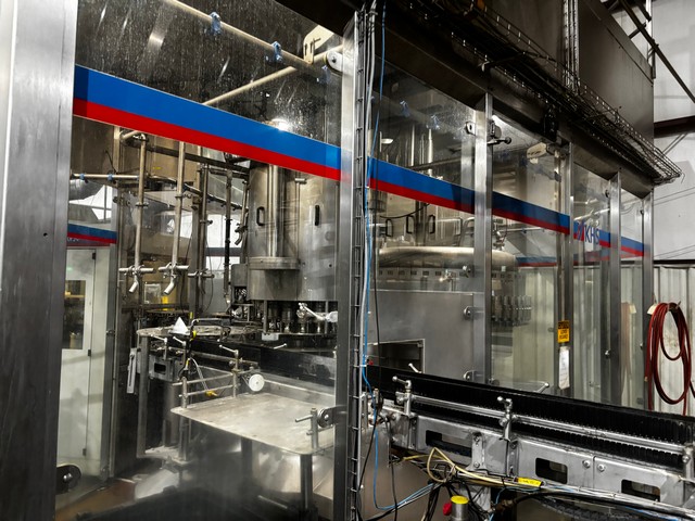Used Complete Bottling Line KHS 43.000 bph 8
