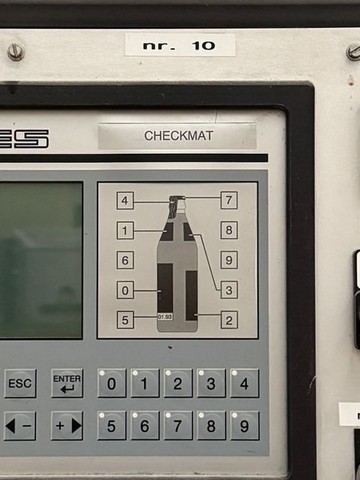 Used hot melt used Krones labeller 10 T 3