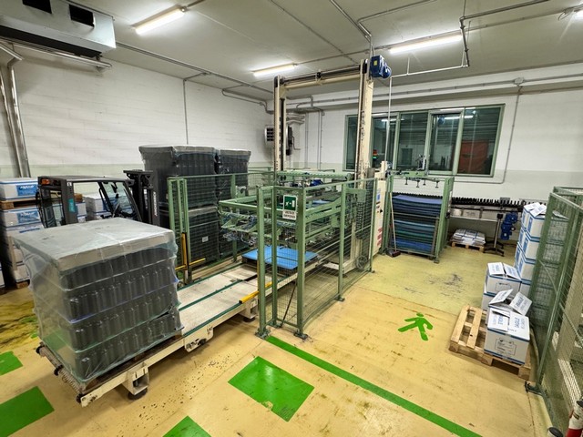 Used Mas pack depalletizer 2