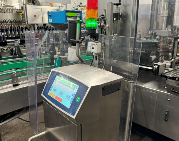 Used Krones labeller 2S cold glue 2