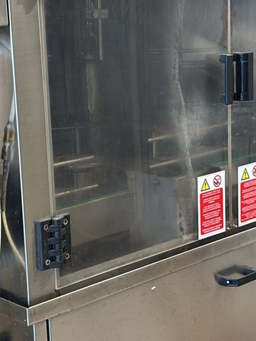 Linea di imbottigliamento usata Alfatek per vino fermo