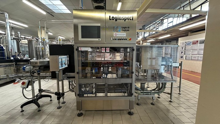 Used Loginspect bottle inspector 2