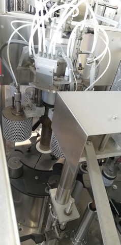 Used Omar capsuling machine 4t PVC