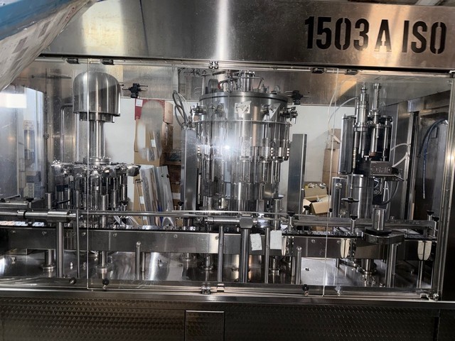 Used Gai isobaric filling monoblock 2