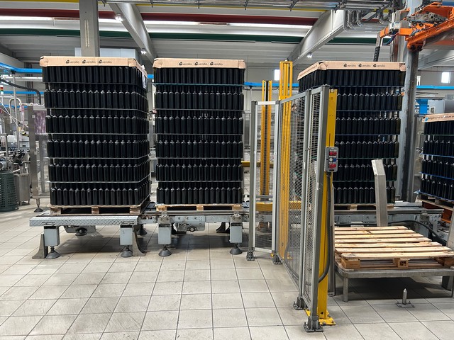 Used Mas pack depalletizer 8