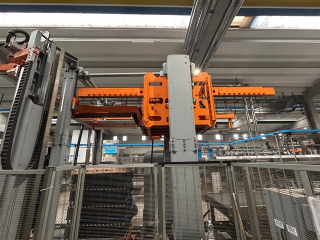 Used Mas pack depalletizer 2