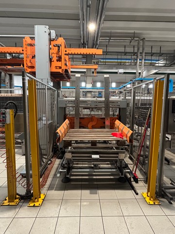 Used Mas pack depalletizer 4