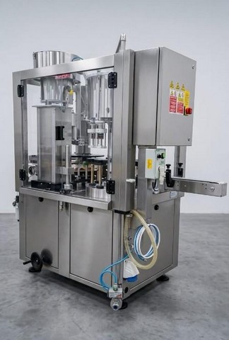 Used Barida gravity 8.1 filling monoblock 2