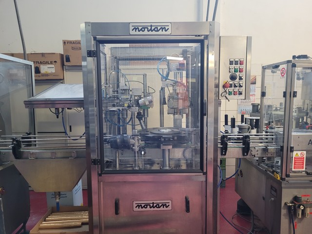 Used Nortan capsule applicator for sparkling caps and PVC capsules 7