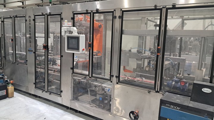 Monoblocco di incartonamento usato Keber per formati 3×2 e 3×4 2