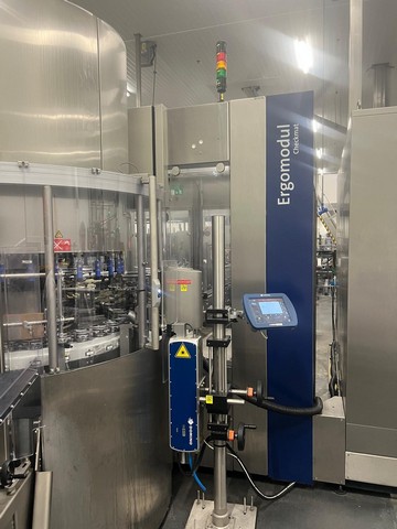 Linea di imbottigliamento usata KHS per vetro 7