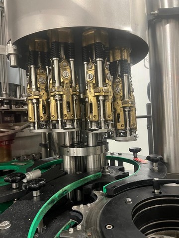 Linea di imbottigliamento usata KHS per vetro 15