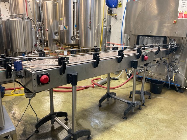Linea di imbottigliamento usata isobarica per birra e acqua frizzante in lattine