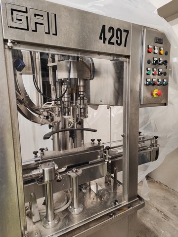 Used Gai single head capper for Stelvin cap and Stelvin Lux cap