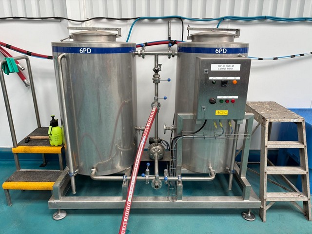 Used Eurostar bottling line for beer in glass bottle 24