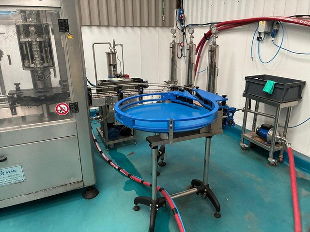 Used Eurostar bottling line for beer in glass bottle 14