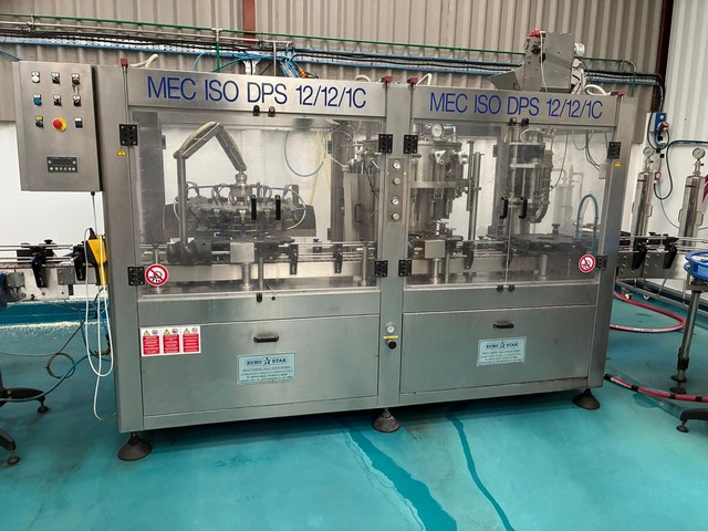 Used Eurostar bottling line for beer in glass bottle 15
