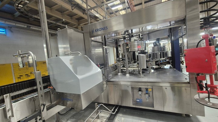 Used Krones 18T 1S Roll Feed Labeller 10