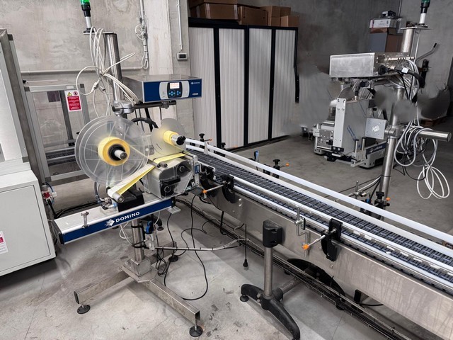 Linea di imbottigliamento vetro usata per vino MBF 19