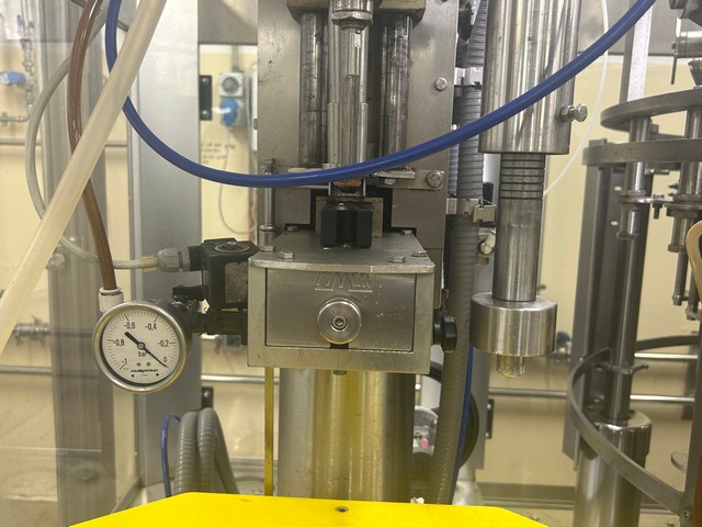 Linea di imbottigliamento usata Fimer per vino frizzante e vino fermo