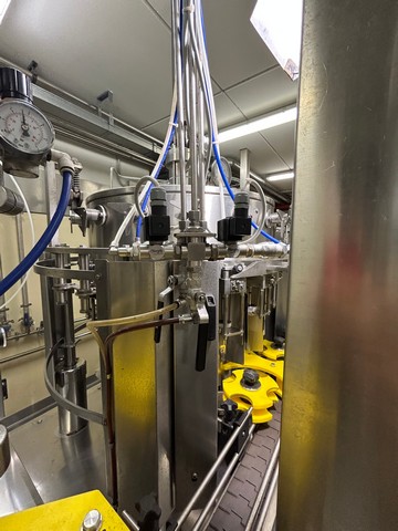 Used Fimer bottling line for sparkling wine and still wine 3