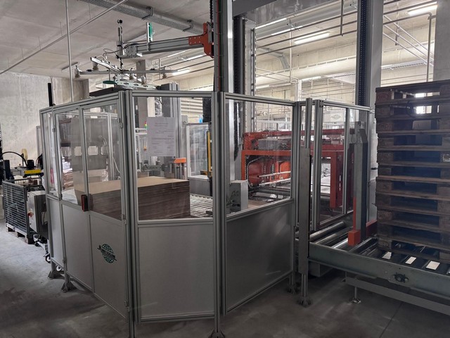 Linea di imbottigliamento vetro usata per vino MBF 22