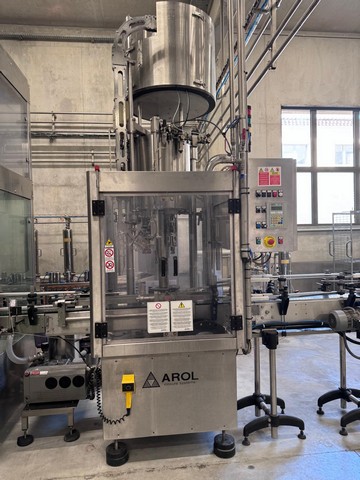 Linea di imbottigliamento vetro usata per vino MBF 12