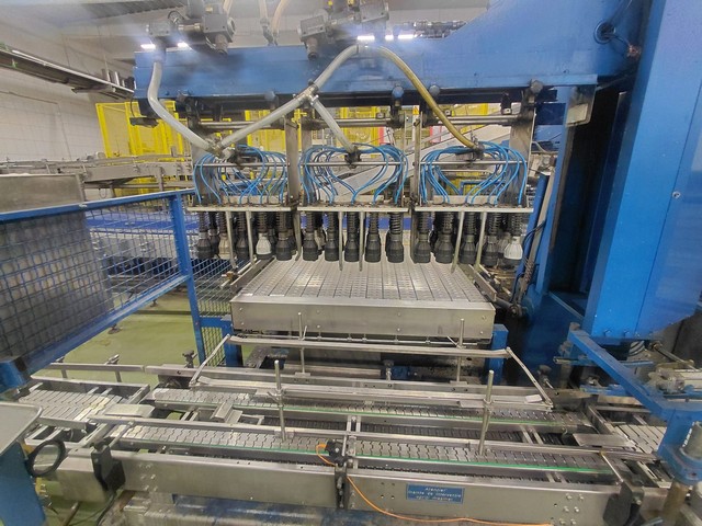 Linea di imbottigliamento usata isobarica per birra in vetro 20