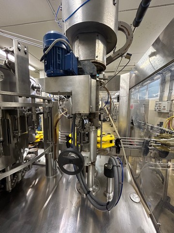 Used Fimer bottling line for sparkling wine and still wine 12