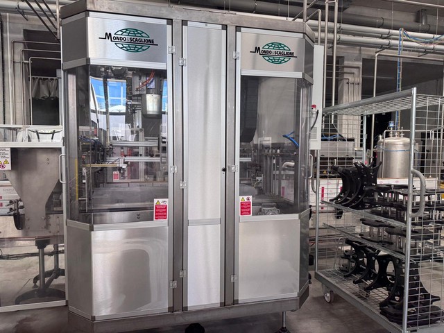 Linea di imbottigliamento vetro usata per vino MBF 16