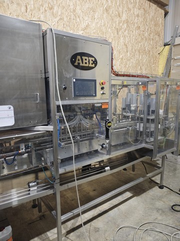 Linea di imbottigliamento Abe usata per lattine 3