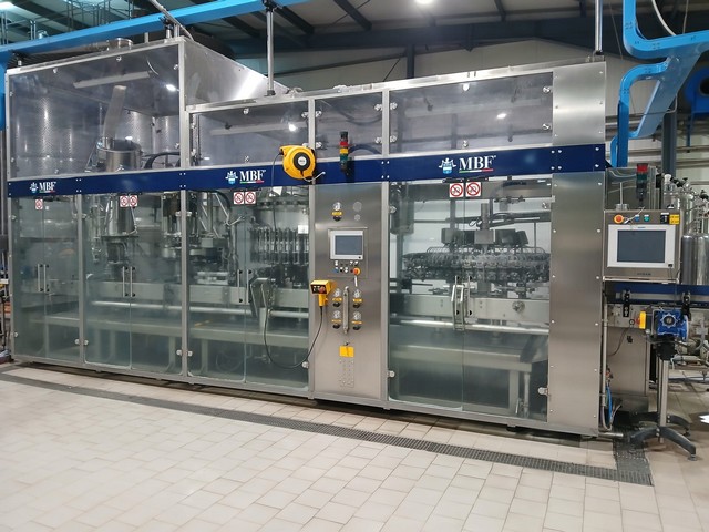 Used MBF 40.40.6.5. filling monoblock