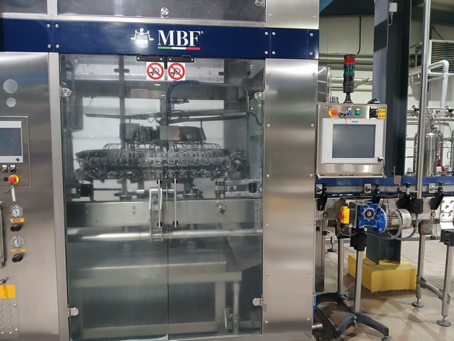 Used MBF 40.40.6.5. filling monoblock 2