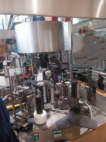 Used Newtec labeller 9