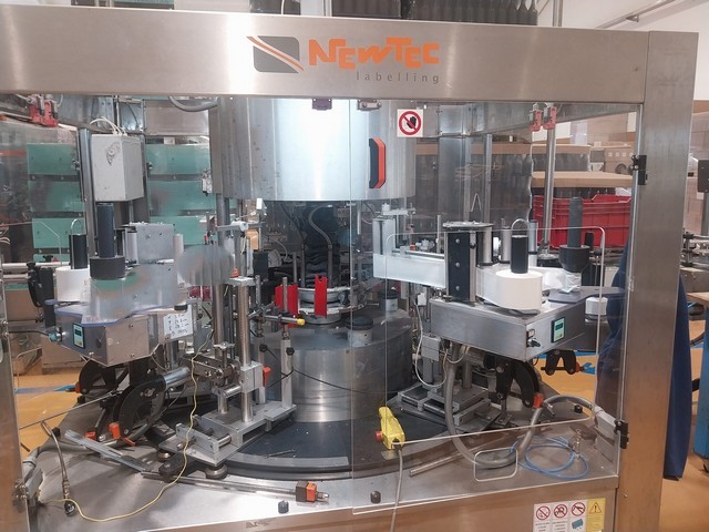 Used Newtec labeller 5