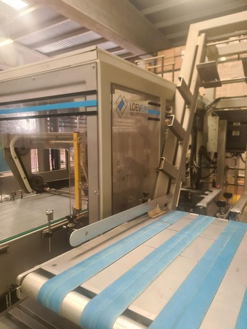 Used hot melt wrap Around Loeven 2