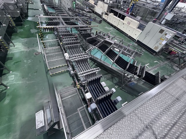 Used Innopack shrinks wrapper with 6 lanes 15