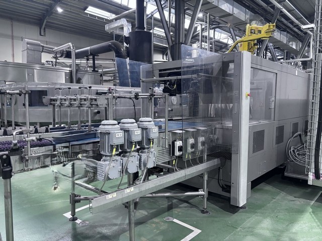 Used Innopack shrinks wrapper with 6 lanes 6