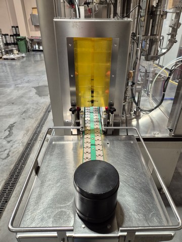 Used beer linear Gai filling monoblock for glass 6.6.1.  Year: 2016 13