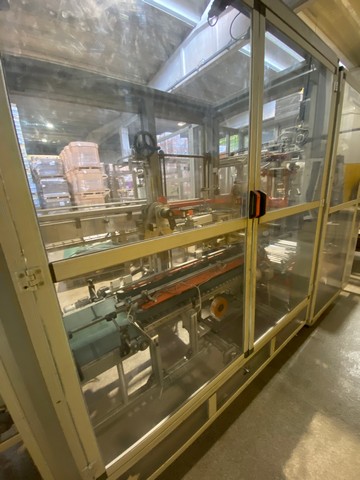 Used glass bottling line for oil 22