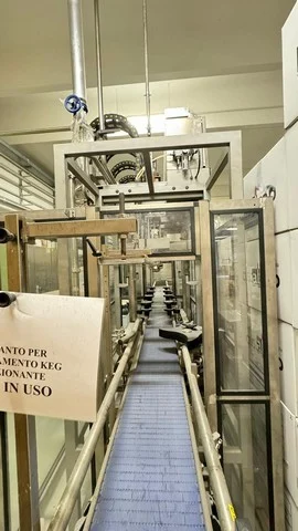 Used Complete Filling Line Kegs Polikeg Comac