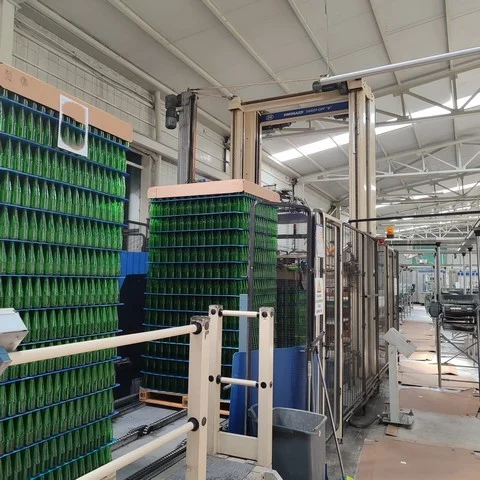 Linea di imbottigliamento Sidel 46.000 bph Usata