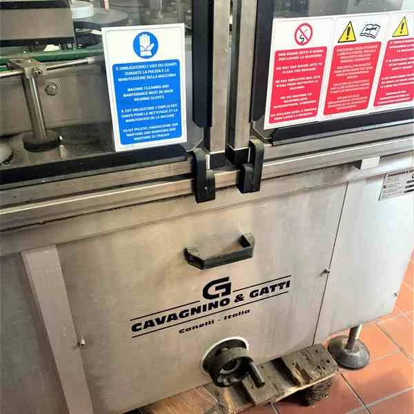 Used labeller Cavagnino&Gatti CG 80/2